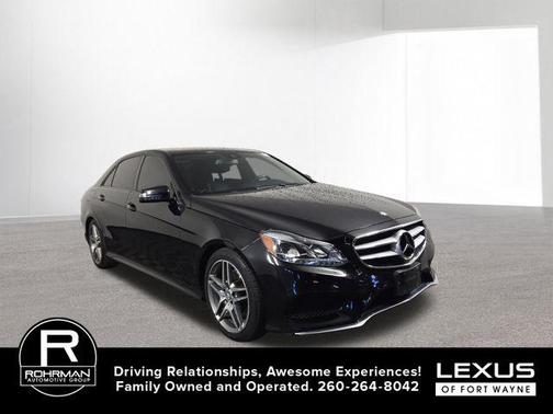 Black 2016 Mercedes-Benz E-Class 4MATIC