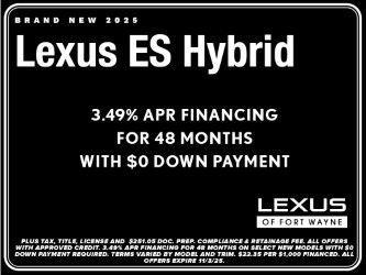 2025 Lexus ES 300h Base