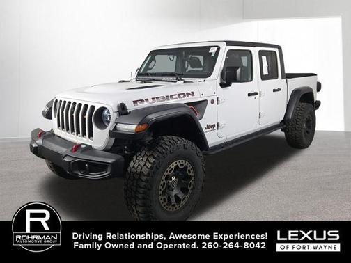 Bright White Clearcoat 2020 Jeep Gladiator Rubicon