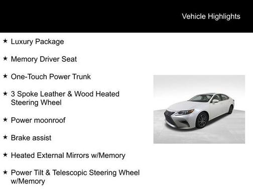 2017 Lexus ES 350 Base