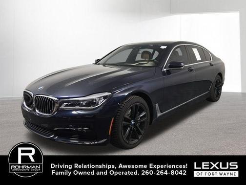 Imperial Blue Metallic 2017 BMW 750 i xDrive