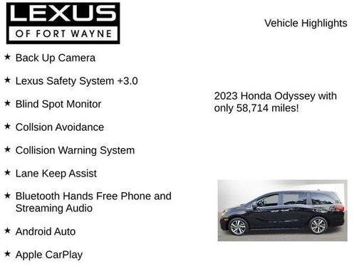 2023 Honda Odyssey Touring