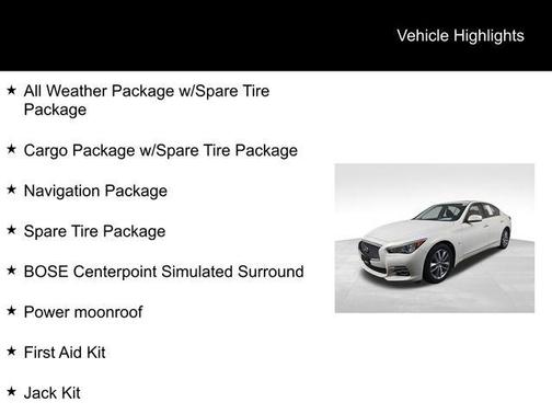 2015 INFINITI Q50 Premium