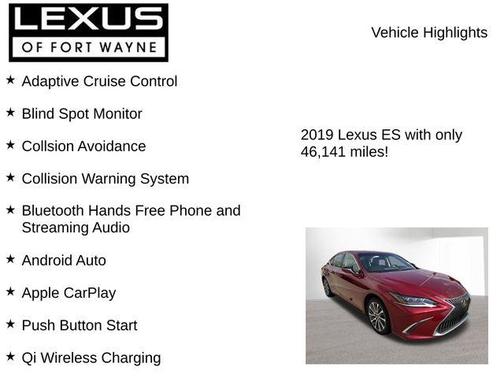 2019 Lexus ES 350 Luxury