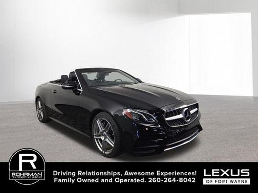 Black 2018 Mercedes-Benz E-Class 4MATIC
