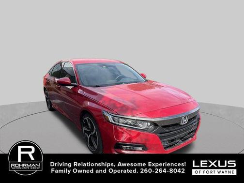 Radiant Red Metallic 2020 Honda Accord Sport 1.5T