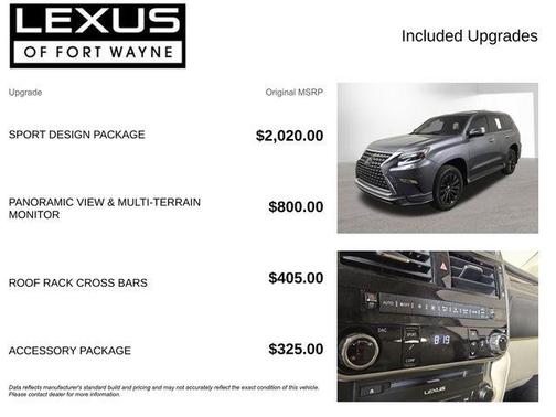 Nebula Gray Pearl 2023 Lexus GX 460 Luxury