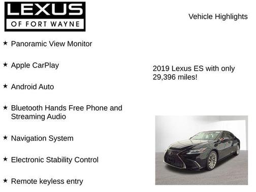 2019 Lexus ES 350 Ultra Luxury