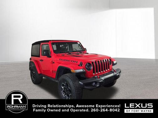 Firecracker Red Clearcoat 2023 Jeep Wrangler Rubicon