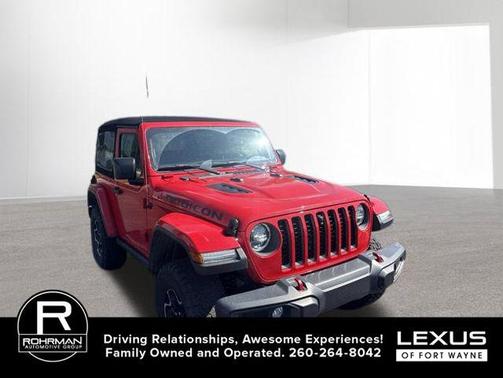 Firecracker Red Clearcoat 2023 Jeep Wrangler Rubicon