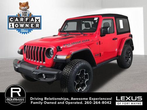 Firecracker Red Clearcoat 2023 Jeep Wrangler Rubicon