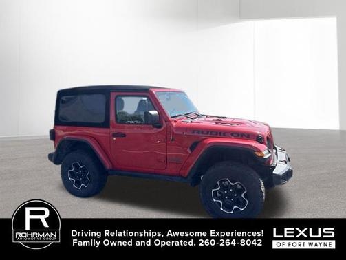 Firecracker Red Clearcoat 2023 Jeep Wrangler Rubicon