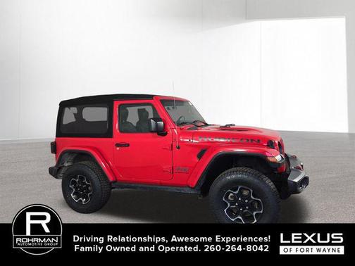 Firecracker Red Clearcoat 2023 Jeep Wrangler Rubicon