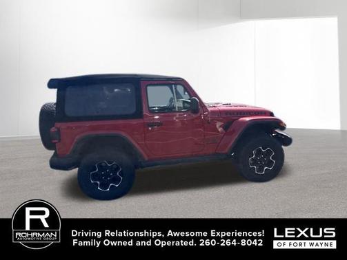 Firecracker Red Clearcoat 2023 Jeep Wrangler Rubicon
