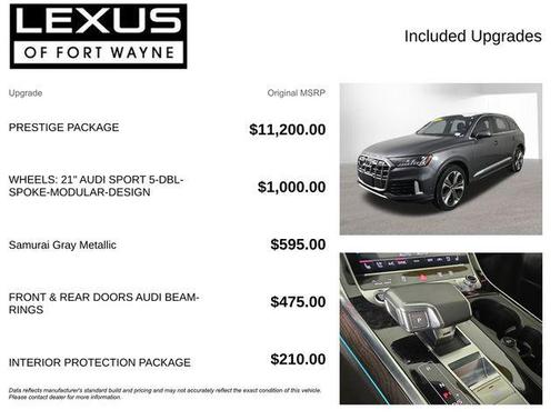 2021 Audi Q7 55 Prestige