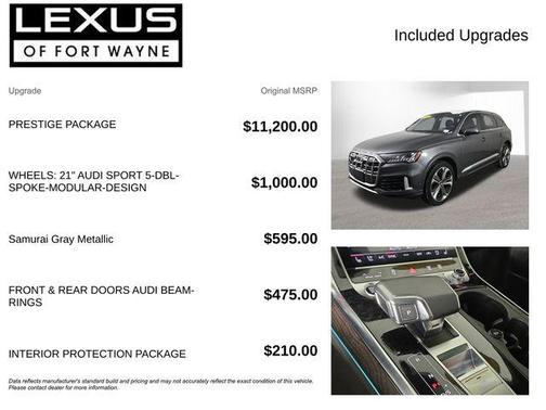 2021 Audi Q7 55 Prestige