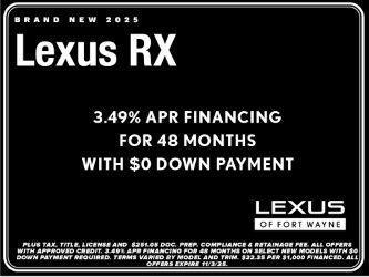 2025 Lexus RX 350 Premium