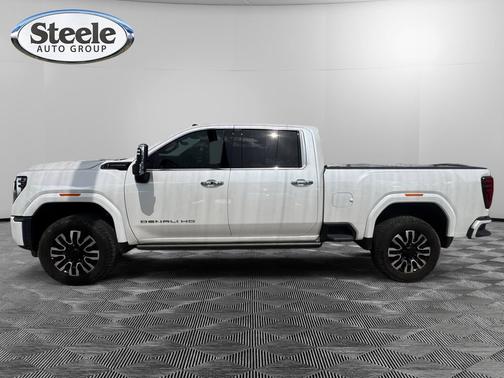 White Frost Tricoat 2024 GMC Sierra 2500 Denali Ultimate