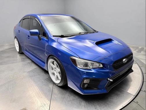 Blue 2018 Subaru WRX Premium