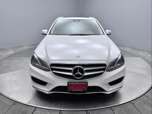 White 2014 Mercedes-Benz E-Class 4MATIC