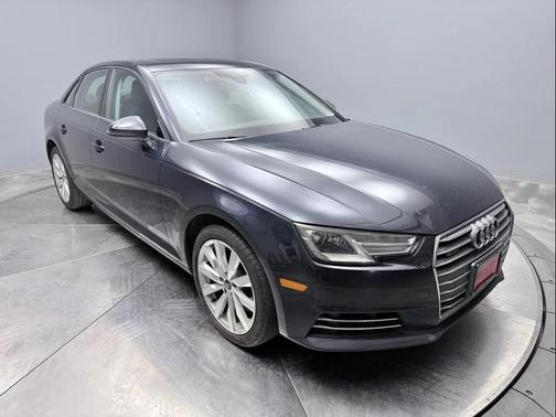 Black 2017 Audi A4 2.0T Premium