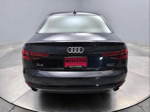 Black 2017 Audi A4 2.0T Premium