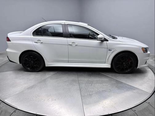 Wicked White 2015 Mitsubishi Lancer Evolution MR