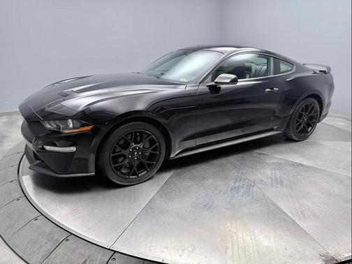Shadow Black 2018 Ford Mustang EcoBoost