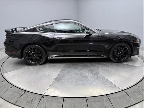 Shadow Black 2018 Ford Mustang EcoBoost