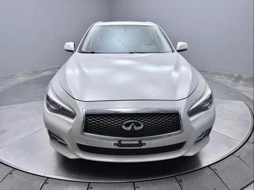 Moonlight White 2015 INFINITI Q50 Base