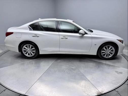 Moonlight White 2015 INFINITI Q50 Base