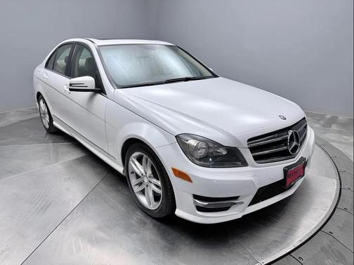 White 2014 Mercedes-Benz C-Class C 300 4MATIC Sport