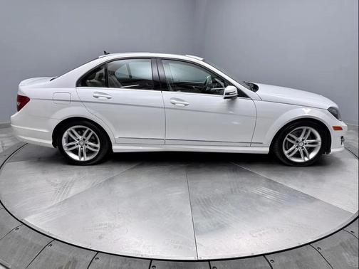 White 2014 Mercedes-Benz C-Class C 300 4MATIC Sport