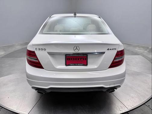 White 2014 Mercedes-Benz C-Class C 300 4MATIC Sport