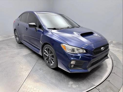 Blue 2018 Subaru WRX Premium