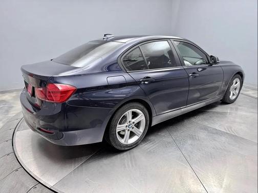 Blue 2015 BMW 320 i