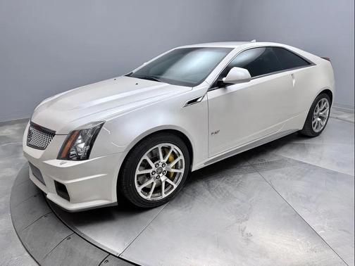 White 2012 Cadillac CTS-V Base Coupe