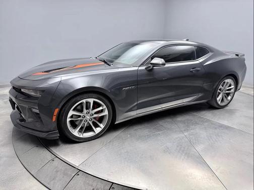 Blue 2017 Chevrolet Camaro 2SS
