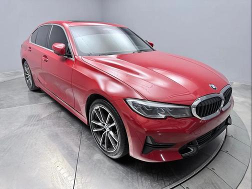 Melbourne Red Metallic 2021 BMW 330 xDrive