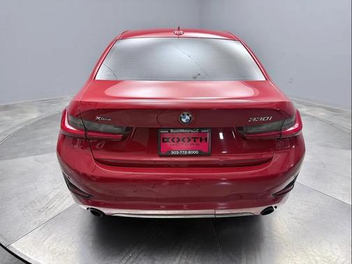 Melbourne Red Metallic 2021 BMW 330 xDrive