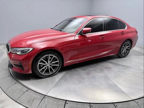 Melbourne Red Metallic 2021 BMW 330 xDrive