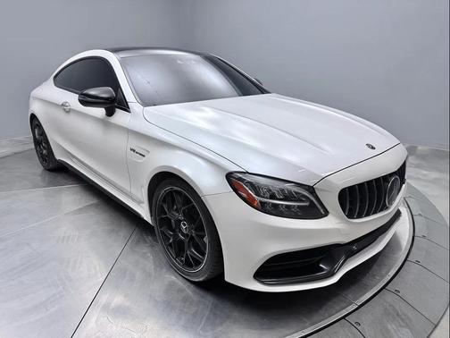 White 2019 Mercedes-Benz AMG C 63
