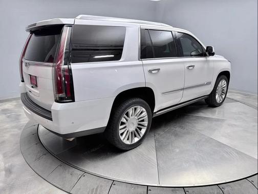 Crystal White Tricoat 2020 Cadillac Escalade Platinum