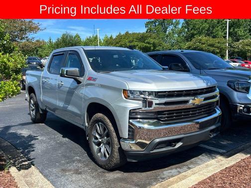 Silver Ice Metallic 2021 Chevrolet Silverado 1500 LT