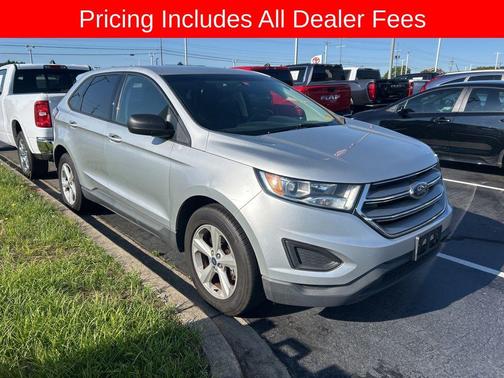 INGOT SILVER METALLIC 2017 Ford Edge SE