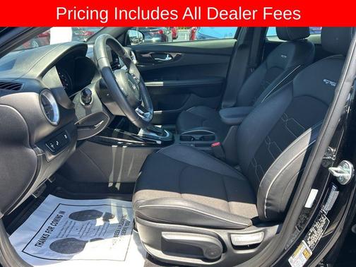 Aurora Black 2024 Kia Forte GT-Line