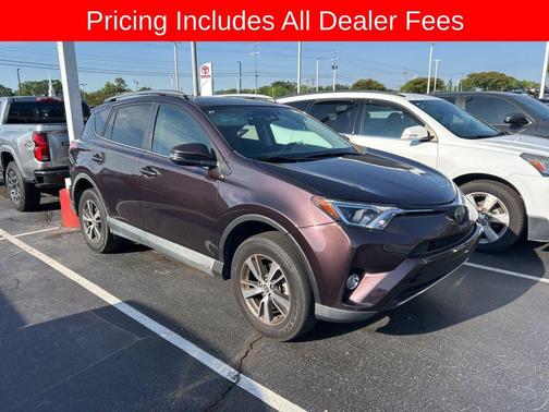 Black Currant Metallic 2017 Toyota RAV4 XLE
