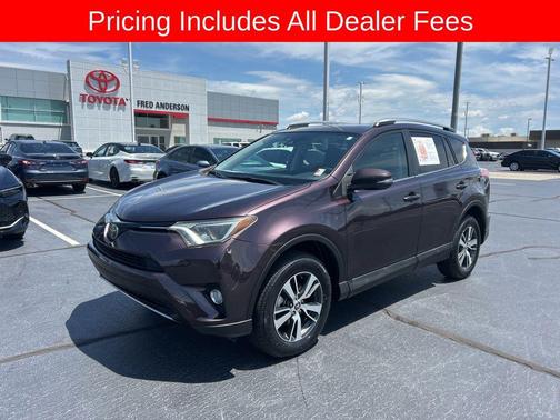 Black Currant Metallic 2017 Toyota RAV4 XLE