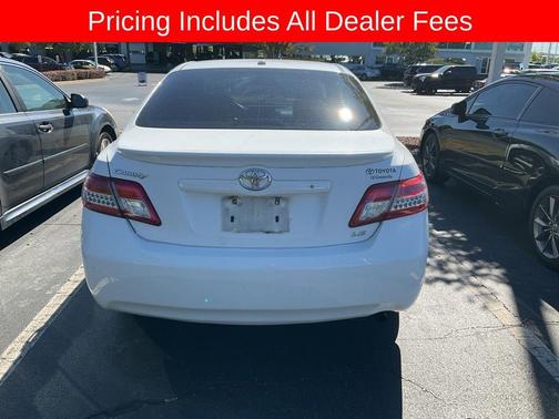 Super White 2010 Toyota Camry LE