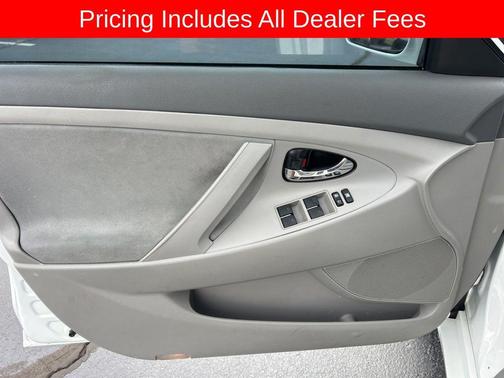 Super White 2010 Toyota Camry LE